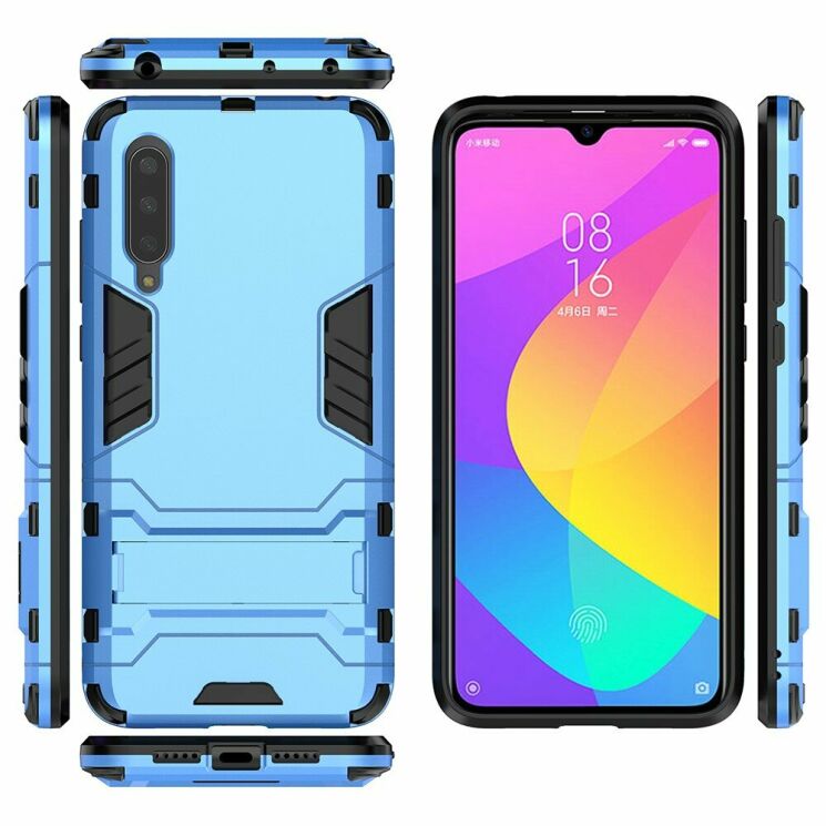 Защитный чехол UniCase Hybrid для Xiaomi Mi 9 Lite / Mi CC9 - Baby Blue: фото 2 из 7