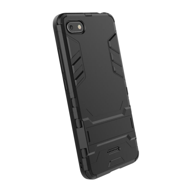 Захисний чохол UniCase Hybrid для Xiaomi Redmi 6A - Black: фото 6 з 10