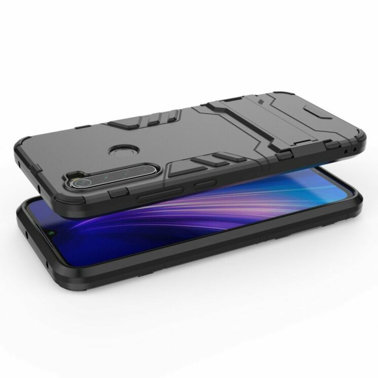 Захисний чохол UniCase Hybrid для Xiaomi Redmi Note 8 / Note 8 (2021) - Black: фото 5 з 10