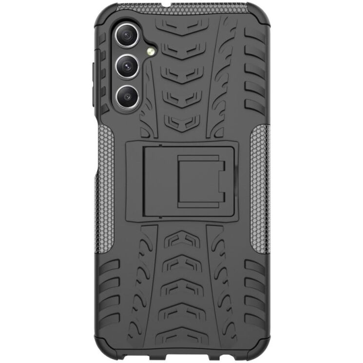 Защитный чехол UniCase Hybrid X для Samsung Galaxy A24 (A245) - Black: фото 3 из 15