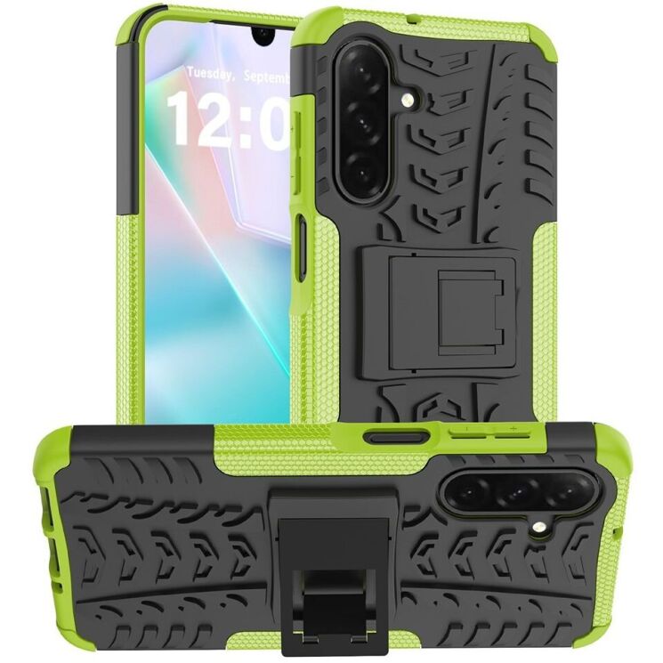 Защитный чехол UniCase Hybrid X для Samsung Galaxy A26 (A266) - Green: фото 1 из 17