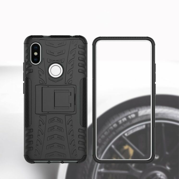 Защитный чехол UniCase Hybrid X для Xiaomi Redmi S2 - Black: фото 9 из 10