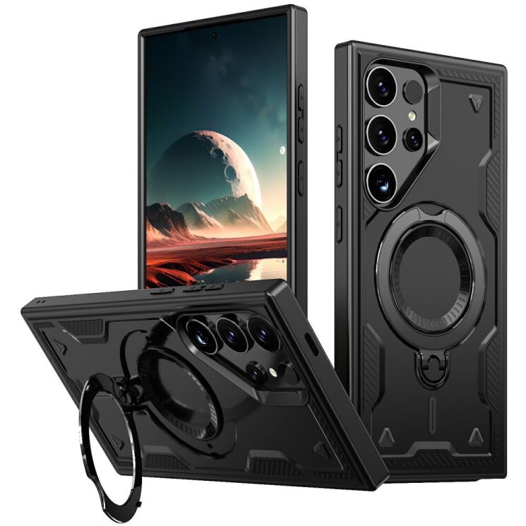 Захисний чохол UniCase Lander Armor для Samsung Galaxy S25 Ultra (S938) - Black (379508B) Захисний чохол UniCase Lander Armor для Samsung Galaxy S25 Ultra (S938) - Black: фото 1 з 6