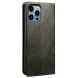 Захисний чохол UniCase Leather Wallet для Apple iPhone 14 Pro Max - Green (301268G). Фото 3 з 9