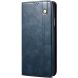 Защитный чехол UniCase Leather Wallet для Apple iPhone 16 - Blue (366457L). Фото 4 из 10