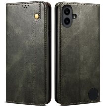 Защитный чехол UniCase Leather Wallet для Nothing CMF Phone 1 - Green: фото 1 из 6