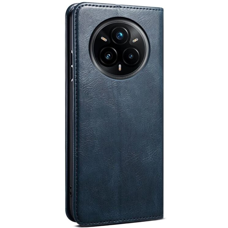Защитный чехол UniCase Leather Wallet для Realme 14 Pro Plus - Blue: фото 7 из 7