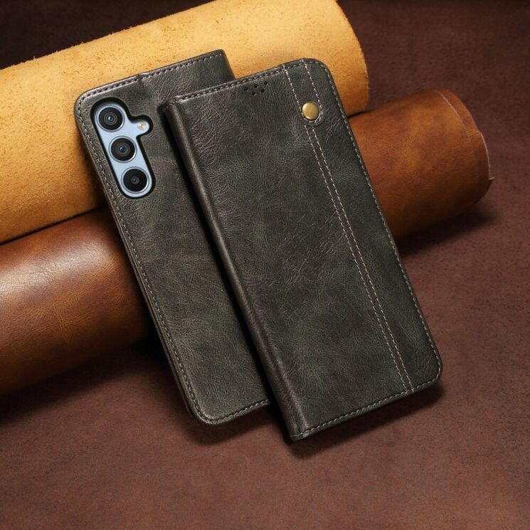 Защитный чехол UniCase Leather Wallet для Samsung Galaxy A36 (A366) - Green: фото 7 из 7