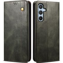 Защитный чехол UniCase Leather Wallet для Samsung Galaxy A36 (A366) - Green: фото 1 из 7