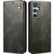 Защитный чехол UniCase Leather Wallet для Samsung Galaxy A36 (A366) - Green (372003G). Фото 1 из 7