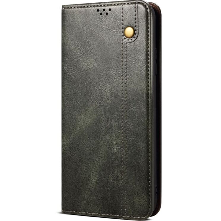 Защитный чехол UniCase Leather Wallet для Samsung Galaxy A36 (A366) - Green: фото 5 из 7