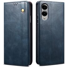 Защитный чехол UniCase Leather Wallet для Samsung Galaxy S25 Edge (S937) - Blue: фото 1 из 7