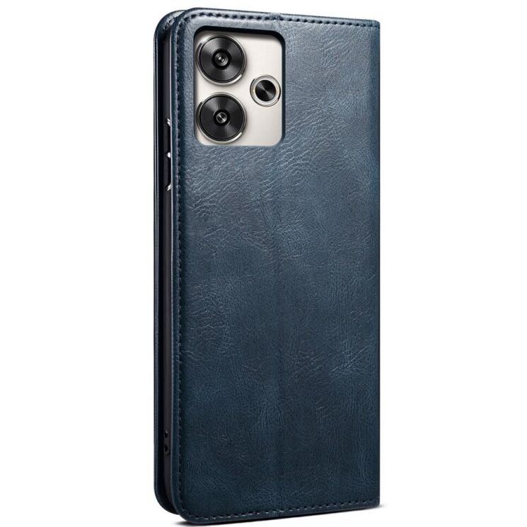 Захисний чохол UniCase Leather Wallet для Xiaomi Redmi 13 - Blue: фото 5 з 6