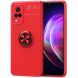 Защитный чехол UniCase Magnetic Ring для VIVO V21 - Red (350320R). Фото 1 из 10