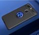 Чехол с магнитным кольцом UniCase Magnetic Ring для Xiaomi Mi 8 Lite - Black / Blue (245104BL). Фото 2 из 8