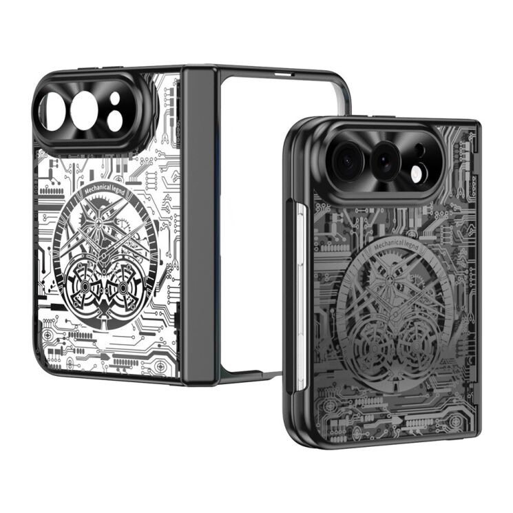 Захисний чохол UniCase Mechanical Legend для iPhone Duo - Black (435039B) Захисний чохол UniCase Mechanical Legend для iPhone Duo - Black: фото 2 з 8