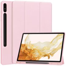 Захисний чохол UniCase Soft UltraSlim для Samsung Galaxy Tab S9 Plus (X810/816) - Pink: фото 1 з 8