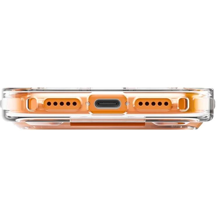 Защитный чехол UNIQ Heldro Air MagClick для iPhone 17 Pro (UNIQ-IP6.3P(2025)-HELAMVORG) - Orange: фото 6 из 6