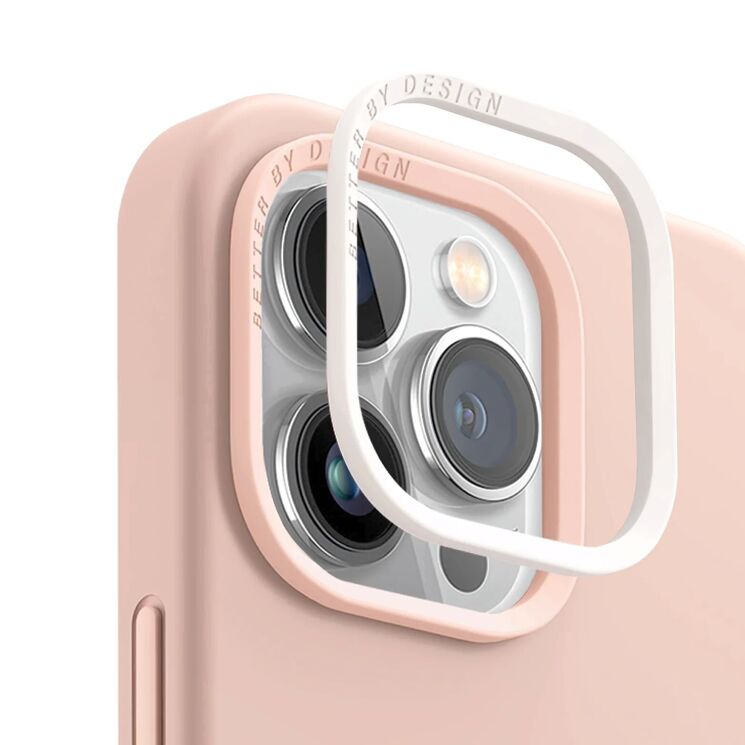 Защитный чехол UNIQ Lino Hue для Apple iPhone 14 Plus - Pink: фото 2 из 7