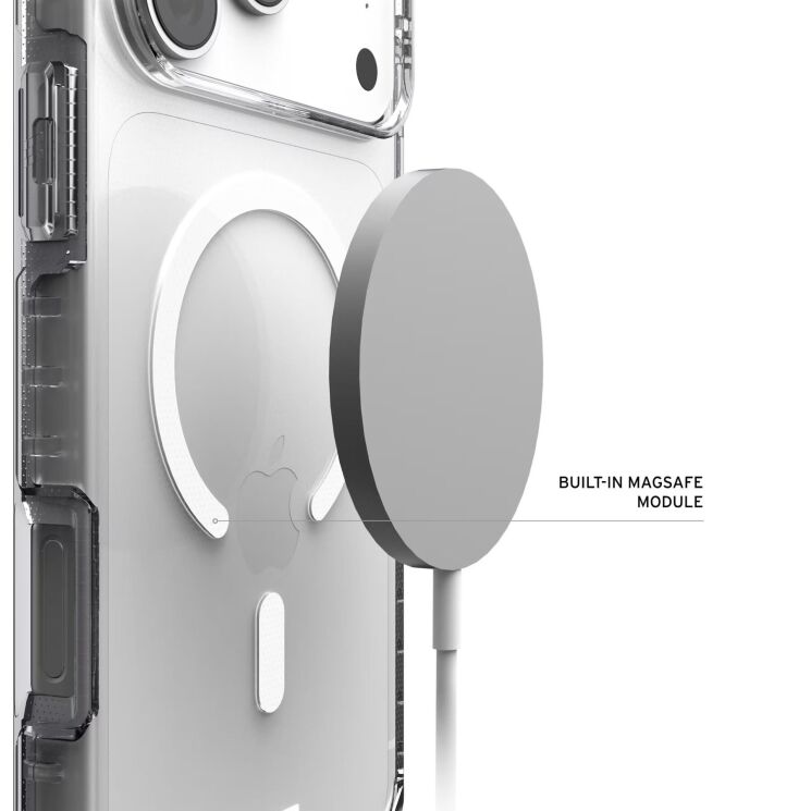 Защитный чехол URBAN ARMOR GEAR Plyo LT Magsafe для iPhone 18 Pro Max (11459211433B) - Ice / Smoke: фото 6 из 10
