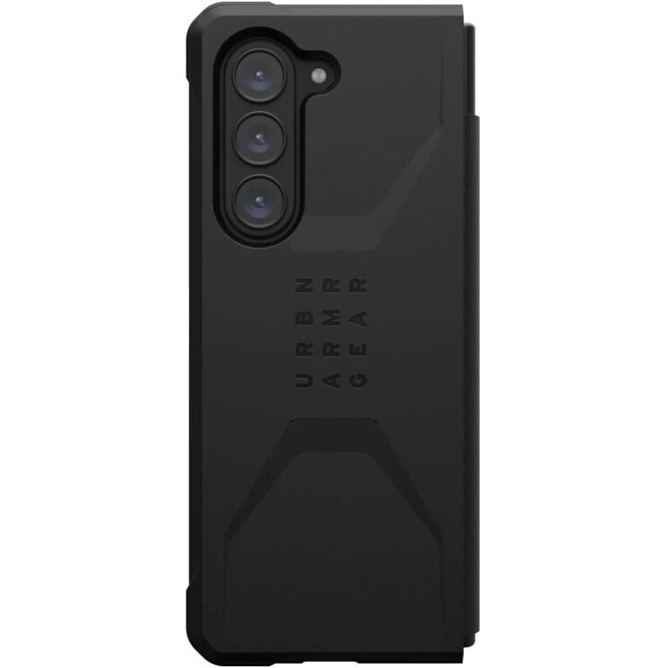 Защитный чехол URBAN ARMOR GEAR (UAG) Civilian Series для Samsung Galaxy Fold 5 - Black: фото 2 из 11