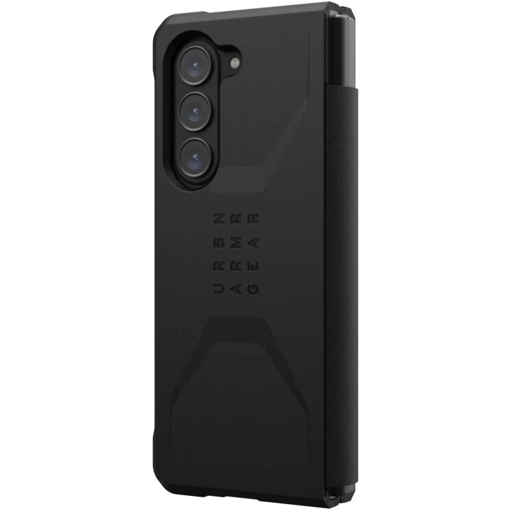 Защитный чехол URBAN ARMOR GEAR (UAG) Civilian Series для Samsung Galaxy Fold 5 - Black: фото 3 из 11