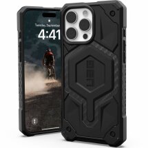 Захисний чохол URBAN ARMOR GEAR (UAG) Monarch для Apple iPhone 16 Pro Max - Carbon Fiber: фото 1 з 6