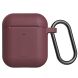 Защитный чехол URBAN ARMOR GEAR (UAG) [U] Dot Silicone Case для Apple AirPods 1 / 2 - Aubergine (204521A). Фото 3 из 10