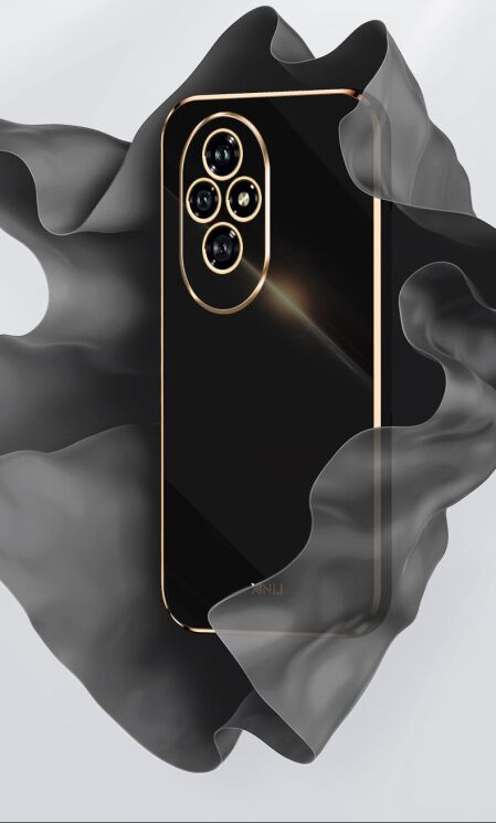 Защитный чехол XINLI Porcelain Design для Honor 200 - Black: фото 4 из 8