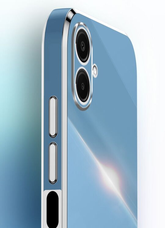 Защитный чехол XINLI Porcelain Design для Samsung Galaxy A07 (A075) - Black: фото 6 из 9