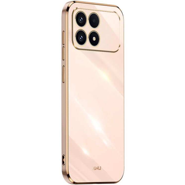 Захисний чохол XINLI Porcelain Design для Xiaomi Poco F8 Pro - Pink: фото 1 з 6