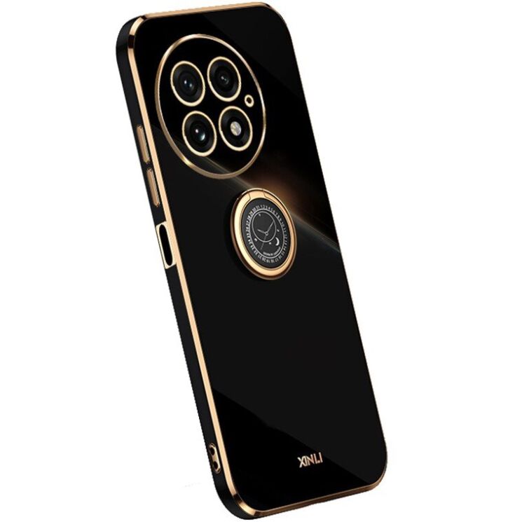 Защитный чехол XINLI Porcelain Magnetic для OnePlus 13 - Black: фото 1 из 6
