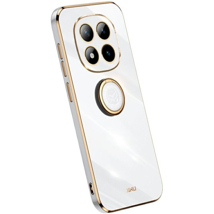 Защитный чехол XINLI Porcelain Magnetic для Xiaomi Redmi Note 15 Pro Plus / Poco M8 Pro 5G - White: фото 1 из 5