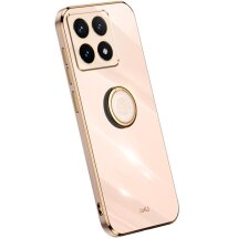 Защитный чехол XINLI Porcelain Ring для Xiaomi 14T - Pink: фото 1 из 5