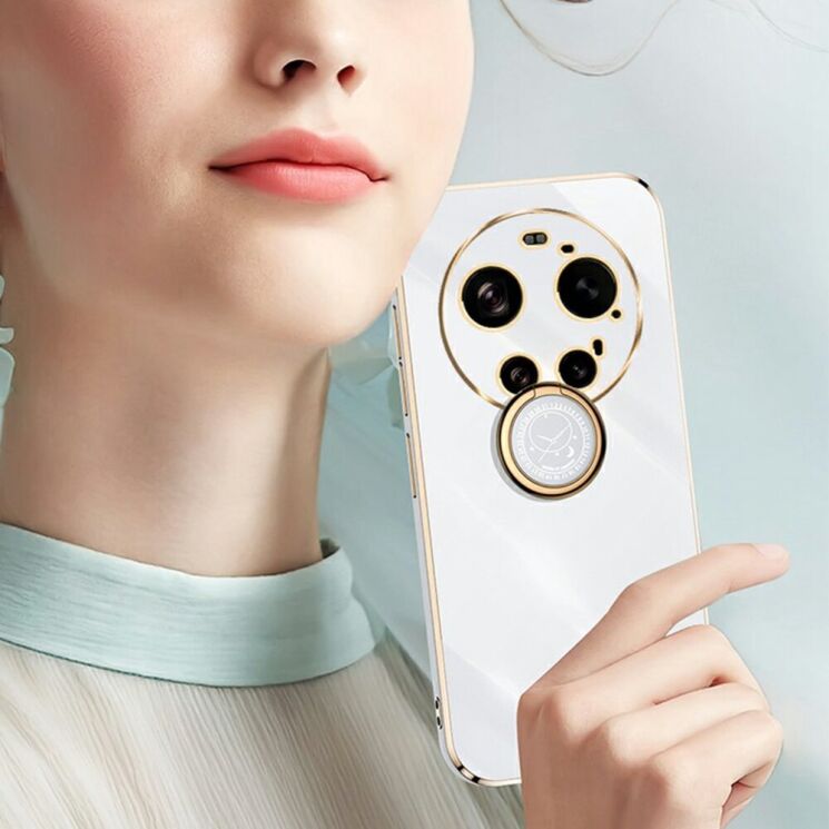 Защитный чехол XINLI Porcelain Ring для Xiaomi 17 Ultra - White: фото 5 из 6
