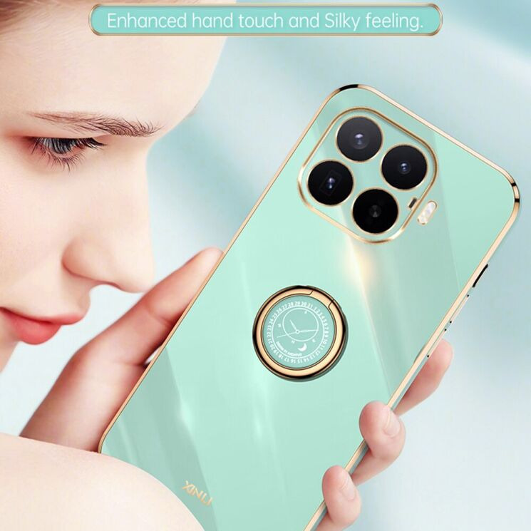 Защитный чехол XINLI Porcelain Ring для Xiaomi 17T - Cyan (408858C) Защитный чехол XINLI Porcelain Ring для Xiaomi 17T - Cyan: фото 4 из 6