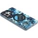 Защитный чехол YOUNGKIT Camouflage Circuit MagSafe для Samsung Galaxy S26 Ultra (S948) - Blue (408549B). Фото 5 из 7