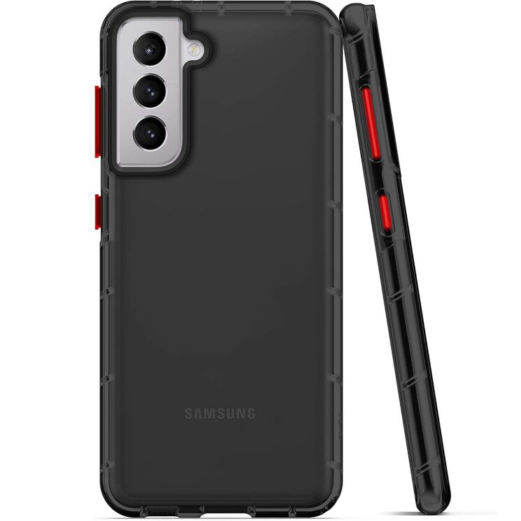 Защитный чехол ZIZO Surge Series для Samsung Galaxy S21 (G991) - Smoke Black: фото 3 из 8
