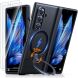 Защитный комплект TORRAS Ostand Q3 Spin MagSafe для Samsung Galaxy Fold 7 - Black (383880B). Фото 1 из 9