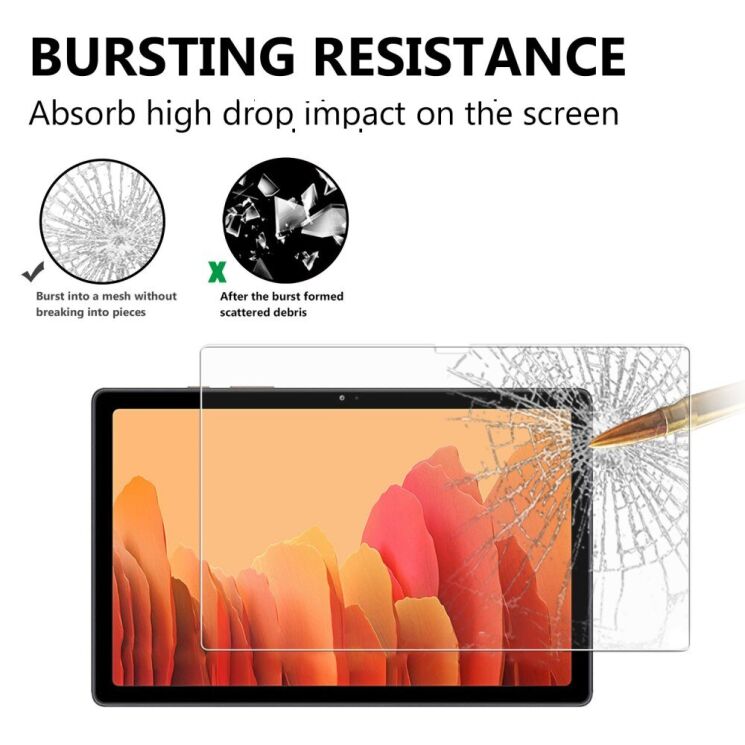 Захисний комплект UniCase Clear Protective + HD Glass для Samsung Galaxy Tab A8 10.5 (X200/205) - Transparent: фото 3 з 5