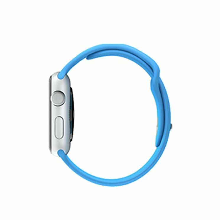 Ремешок UniCase Original Style для Apple Watch 46 / 45 / 44 / SE 44 / 42 (Series 1-3) / Ultra / Ultra 2 - Blue: фото 5 из 7