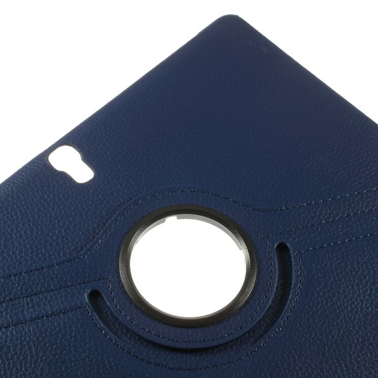Чохол з обертальним механізмом Deexe Rotation для Samsung Galaxy Tab S 10.5 (T800) - Dark Blue: фото 8 з 9