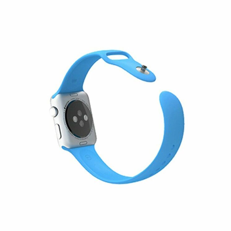 Ремешок UniCase Original Style для Apple Watch 46 / 45 / 44 / SE 44 / 42 (Series 1-3) / Ultra / Ultra 2 - Blue: фото 4 из 7