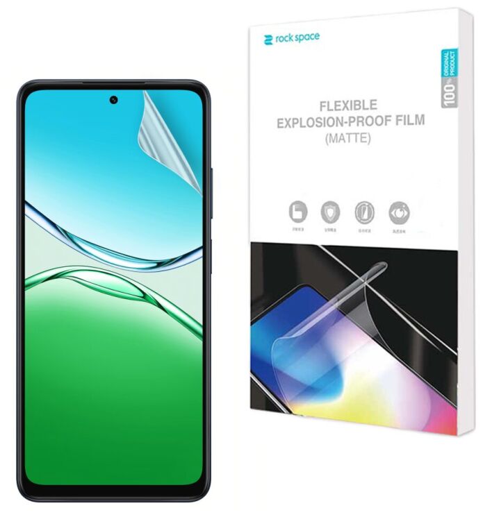 Антиблікова плівка на екран RockSpace Explosion-Proof Matte для OPPO A5x: фото 1 з 1