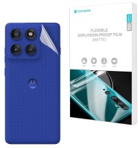 Антибликовая пленка на заднюю панель RockSpace Explosion-Proof Matte для Motorola Edge 60 Pro: фото 1 из 9