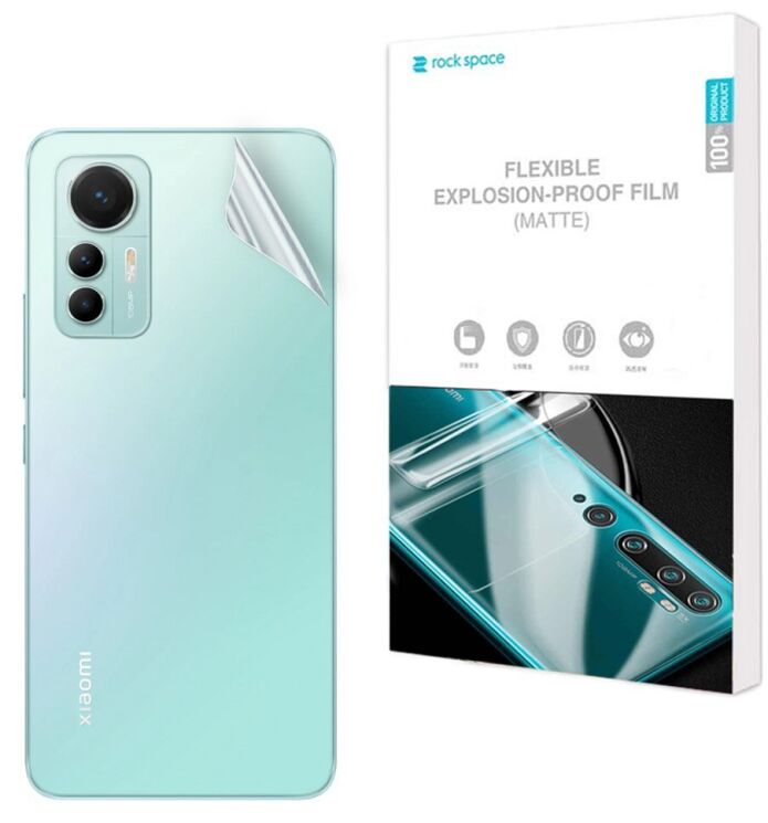 Антиблікова плівка на задню панель RockSpace Explosion-Proof Matte для Xiaomi 12 Lite: фото 1 з 9