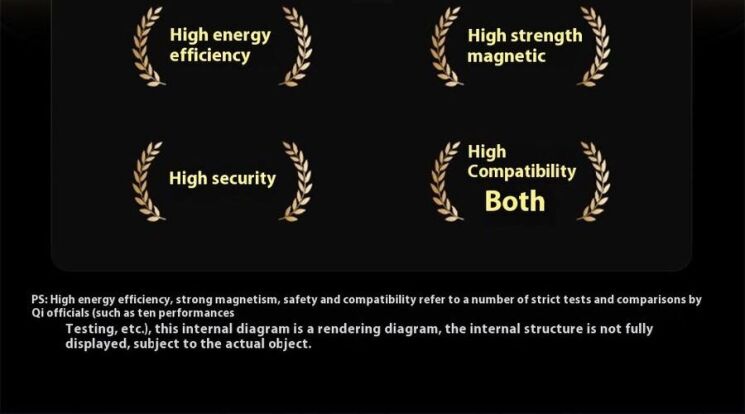 Беспроводное зарядное устройство WIWU Wi-W029 MagCircle Qi2 (15W) - Gold: фото 9 из 16