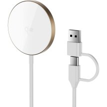 Беспроводное зарядное устройство WIWU Wi-W029 MagCircle Qi2 (15W) - Gold: фото 1 из 16