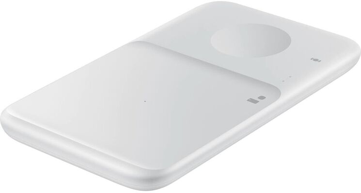 Бездротовий зарядний пристрій Samsung Wireless Charger Duo (EP-P4300TWRGRU) - White: фото 1 з 7