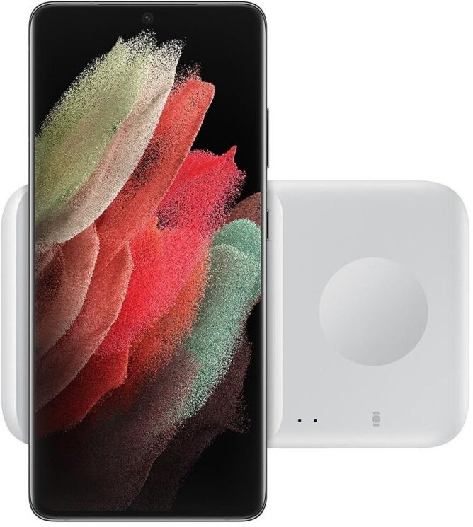 Бездротовий зарядний пристрій Samsung Wireless Charger Duo (EP-P4300TWRGRU) - White: фото 7 з 7